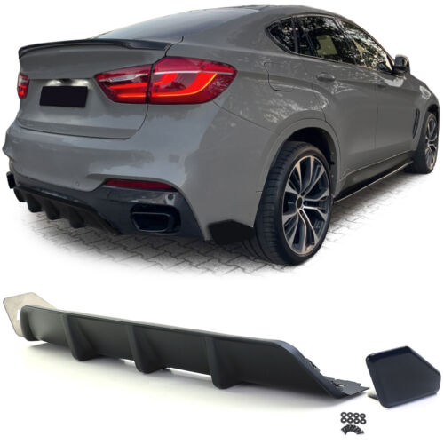 AUTOELEGANCETUNING - AUTOELEGANCETUNING - Diffusore posteriore performance  nero opaco adatto per BMW X6 F16 14-19