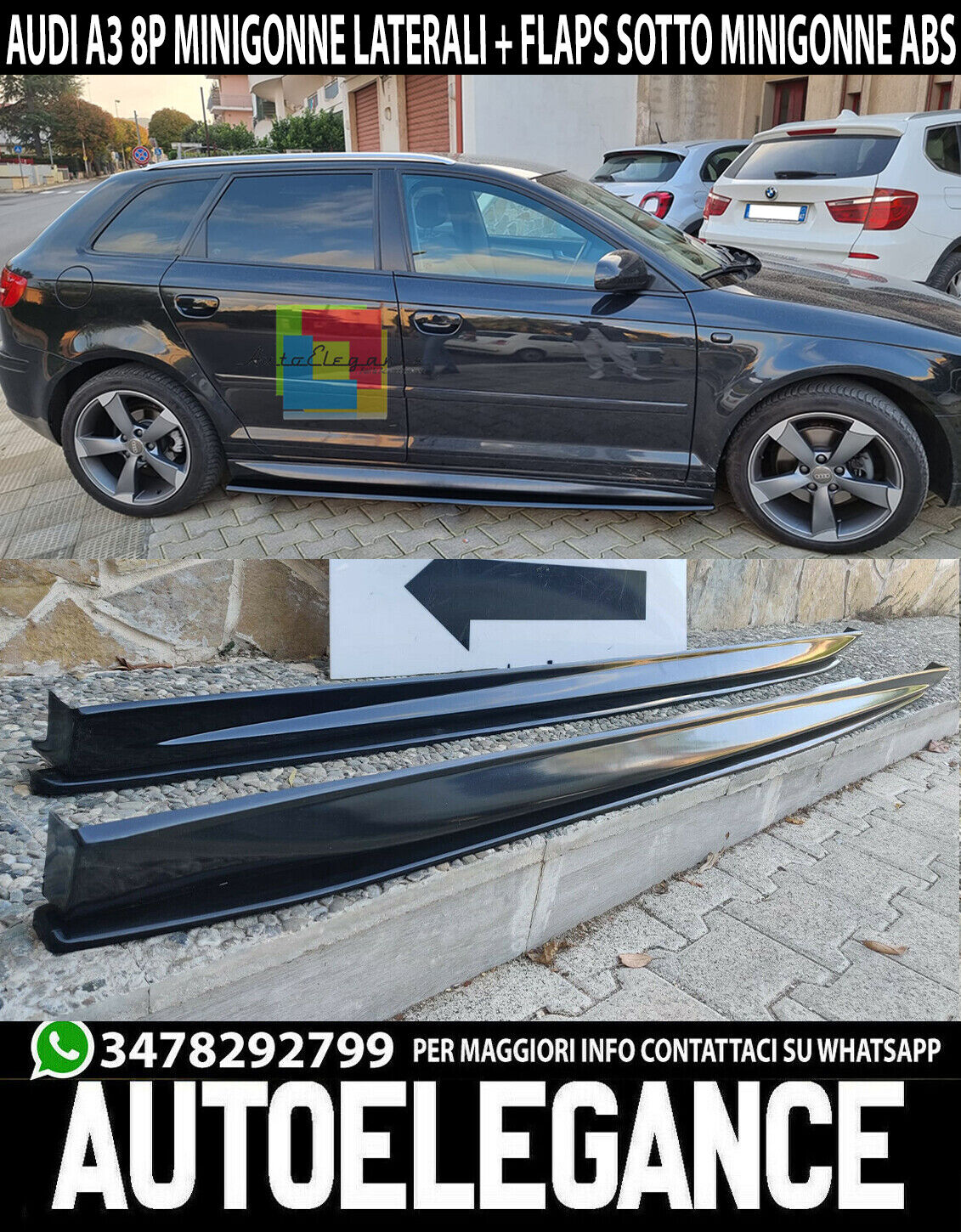 MINIGONNE AUDI A3 8P SPORTBACK