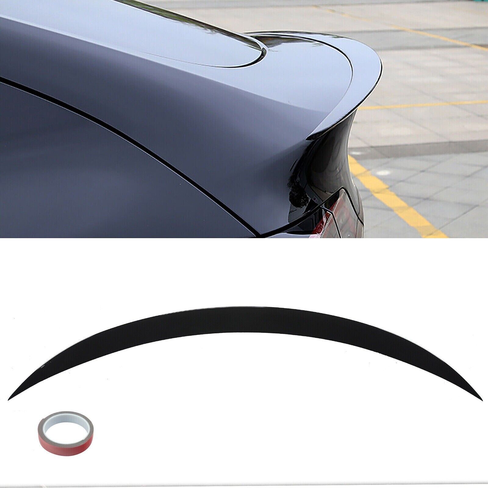 AUTOELEGANCETUNING - AUTOELEGANCETUNING - Spoiler posteriore ala posteriore  adatto per Tesla Model 3 2017-2022 nero lucido