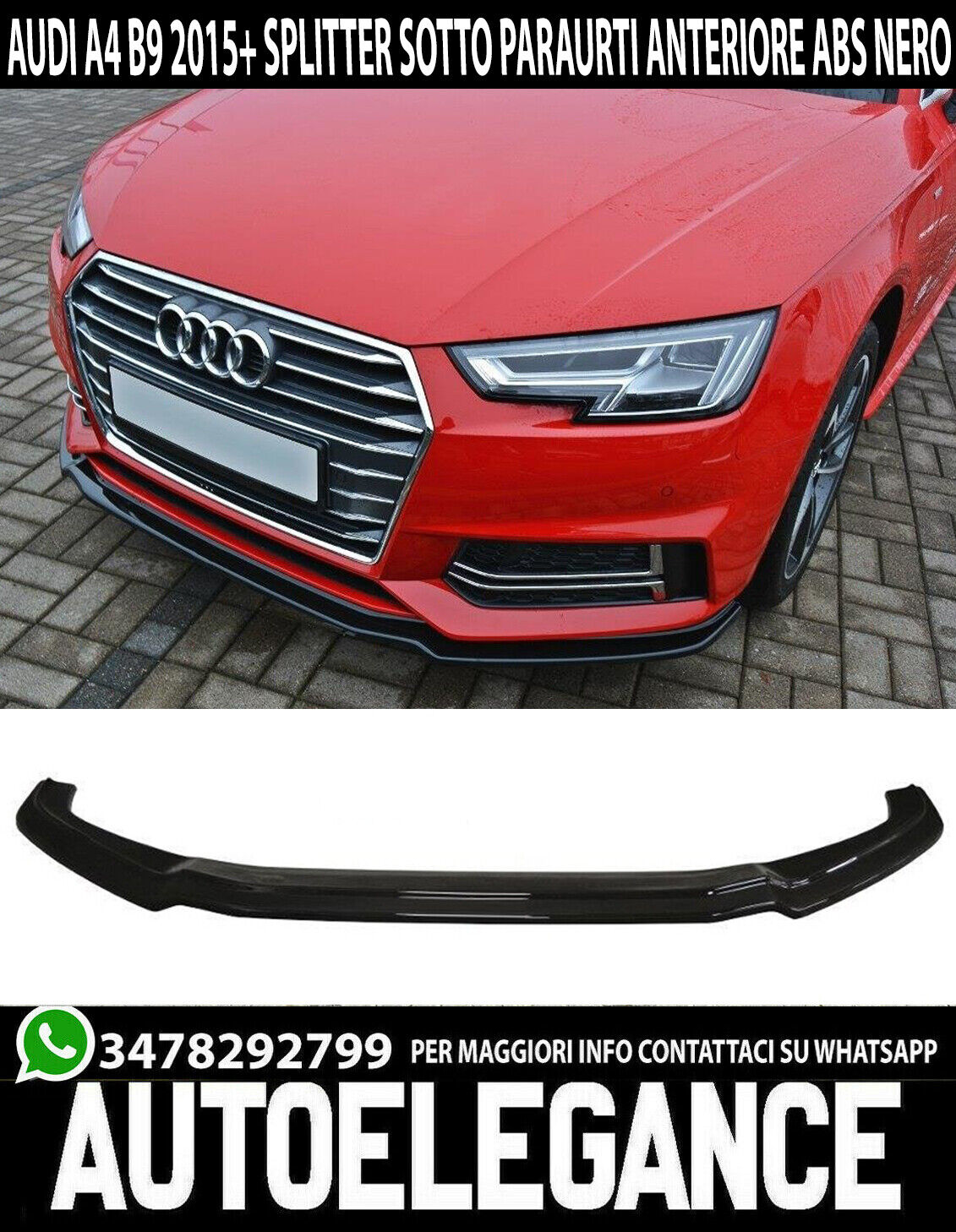 Audi A4 / S4 / RS4 B9 2015+