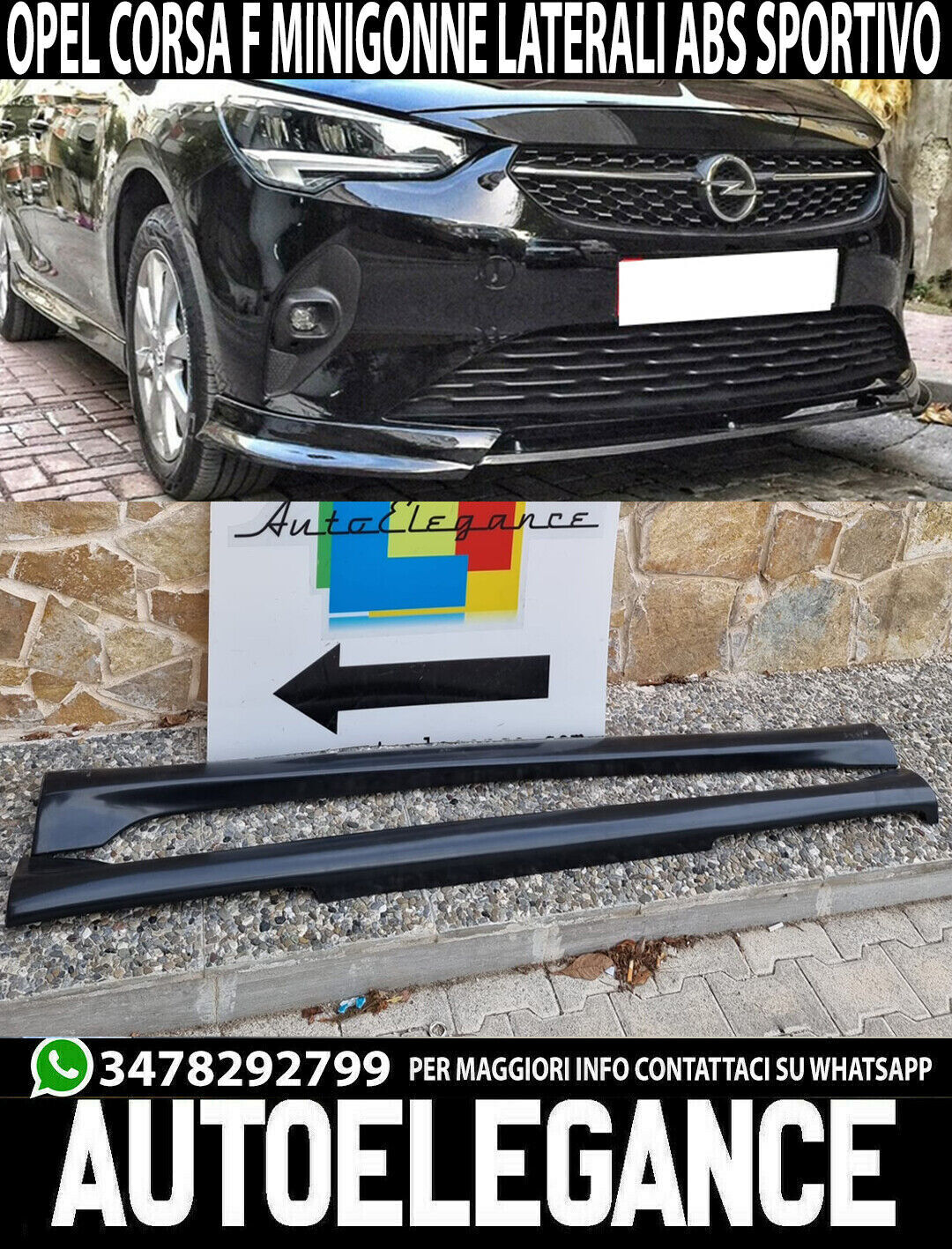 AUTOELEGANCETUNING - AUTOELEGANCETUNING - OPEL CORSA F SPOILER