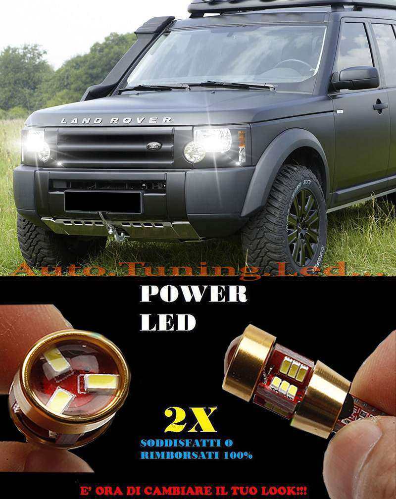 Luci posizione LED W5W per Land rover Discovery II L318 restyling